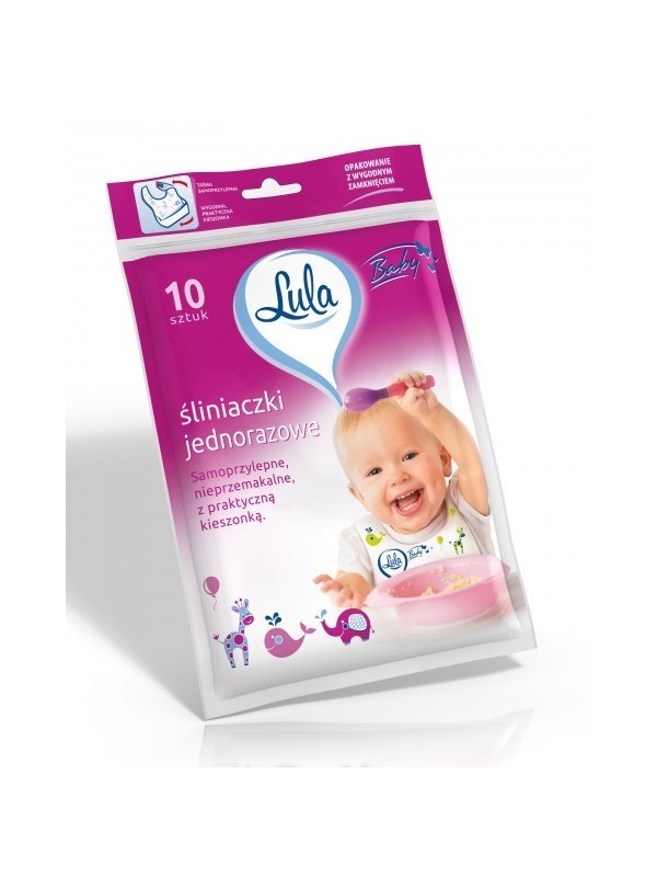 Lula Baby Wegwerp slabbetjes 10 stuks