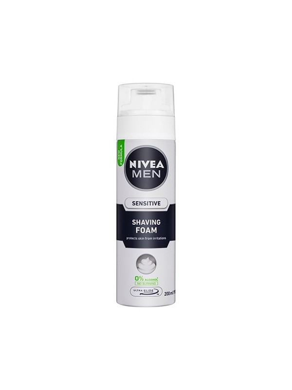 ПІНА ДЛЯ ГОЛІННЯ NIVEA FOR MEN SENSITIVE 200 мл