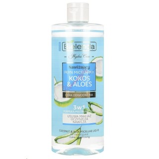 Bielenda Hydra Care micellar water moisturizing coconut and aloe vera 3in1 500 ml