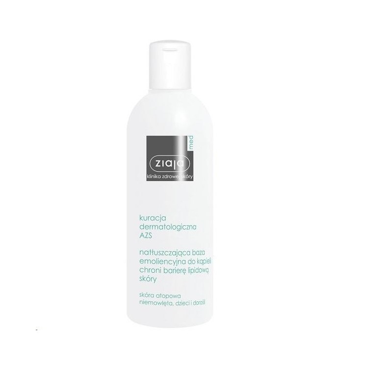 Ziaja Med Traitement dermatologique atopique Base de bain émolliente hydratante 270 ml