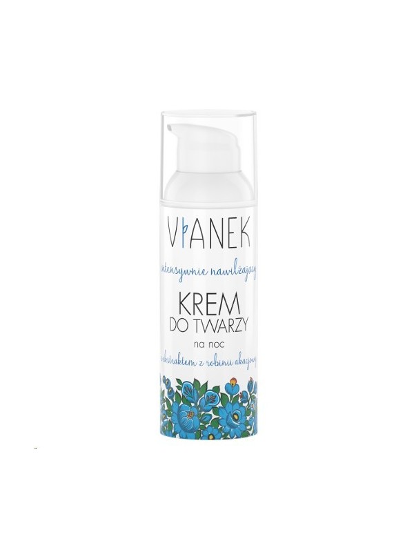 Vianek intensywnie nawilżający krem do twarzy na noc 50 ml