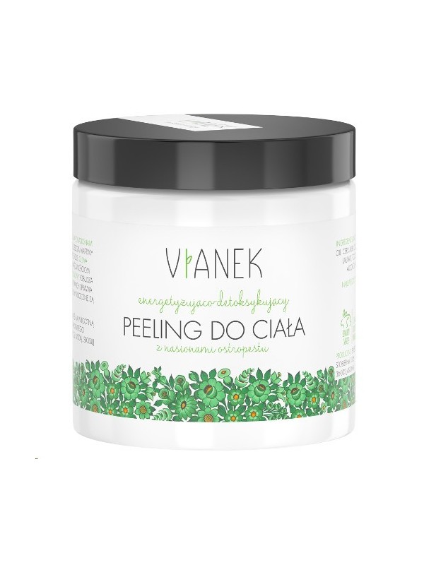 Енергійний та детоксикуючий peeling для тіла Vianek 250 мл