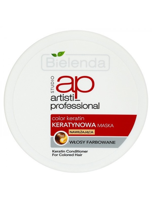 Bielenda Artisti Professional Color Keratin Keratine Masker voor gekleurd haar 200 ml