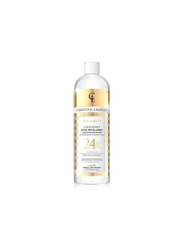 Eveline Prestige Luxueus micellair water met colloïdaal goud voor het verwijderen van gezichts- en oogmake-up 500 ml