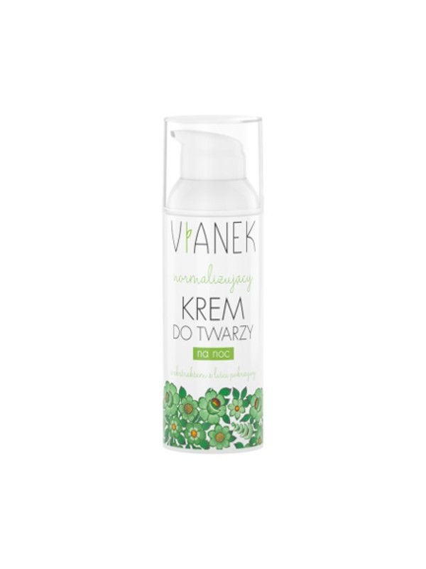 Vianek Normaliserende gezichtsnachtcrème 50 ml