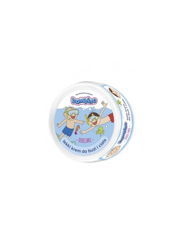 Bambino crème voor kinderen omdat het gezicht van het lichaam Duiken 250ml