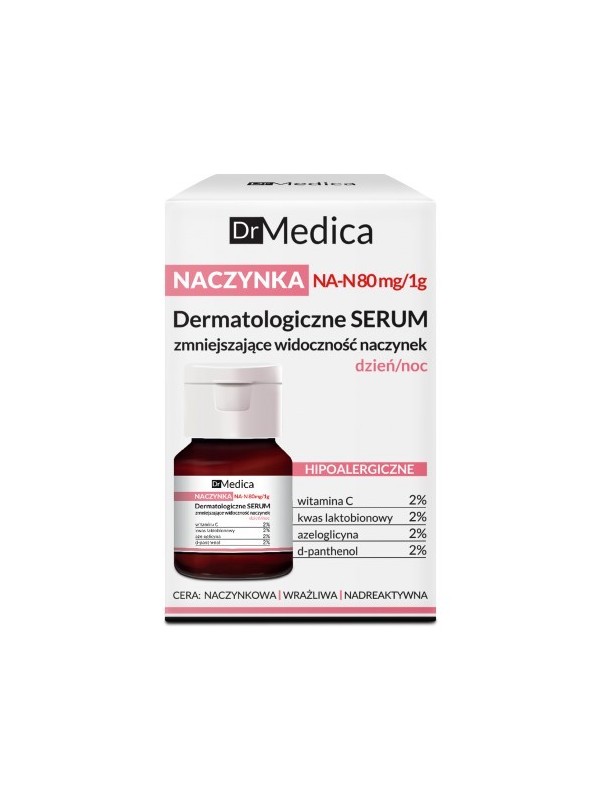 Bielenda Dr Medica Dermatological Capillaries Serum для зменшення почервоніння день/ніч 30 мл