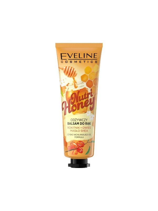 Eveline Nutri Honey живильний бальзам для рук Обліпиха + Овес + Масло ши 50 мл