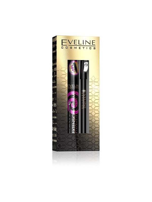 Eveline make-up geschenkset (inktverlenging + krijtzwart)-0356