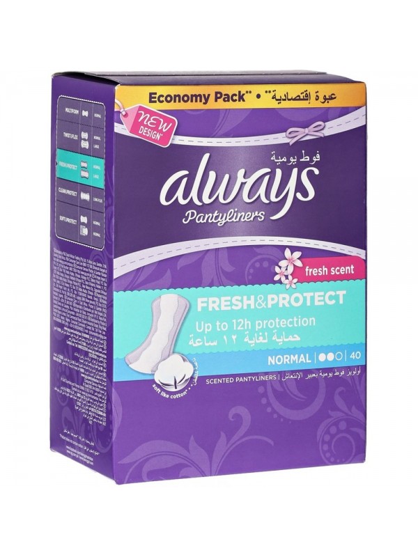 Always Normal Fresch dailies liners A40