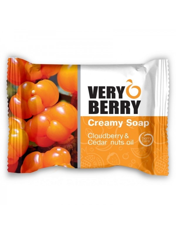 Very Berry - Cloudberry & Cedar nuts oil creamy soap 100 g