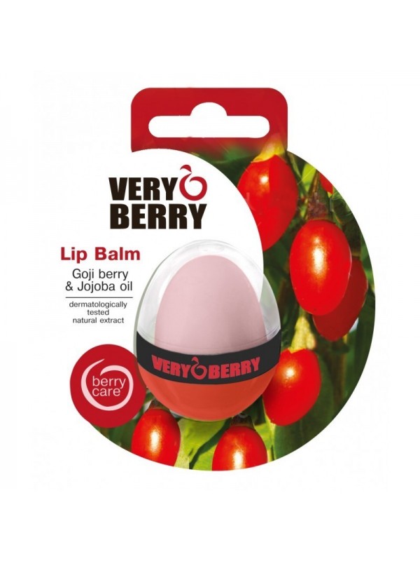 Very Berry - Lip Balm with Goji and Jojoba Oil 11, 5 g