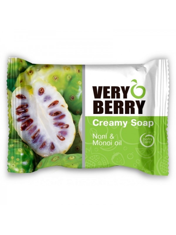 Very Berry - Kremowe mydło Noni & Monoi oil 100 g