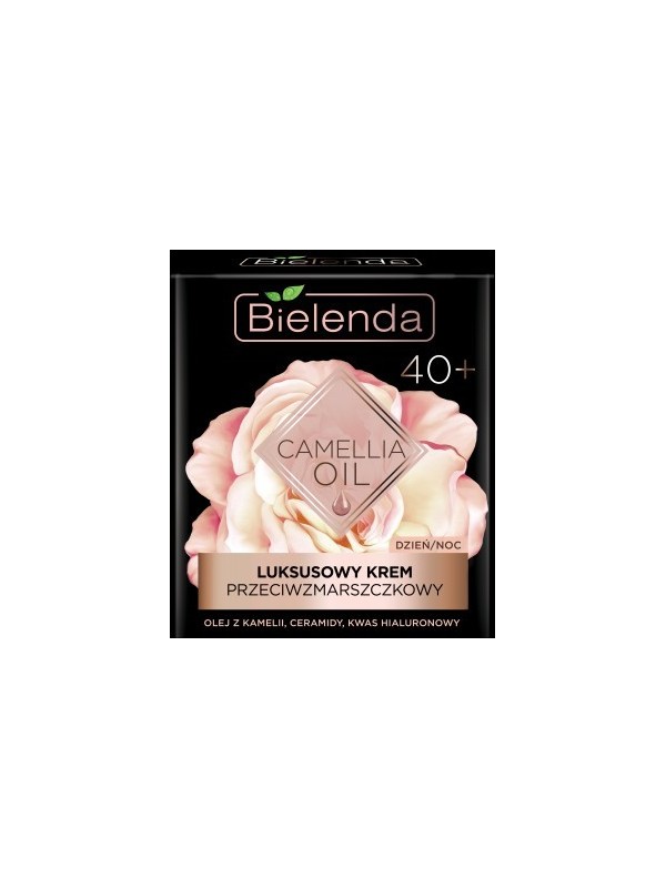 Bielenda Camellia Oil елітний крем для обличчя проти зморшок 40+ день/ніч 50 мл
