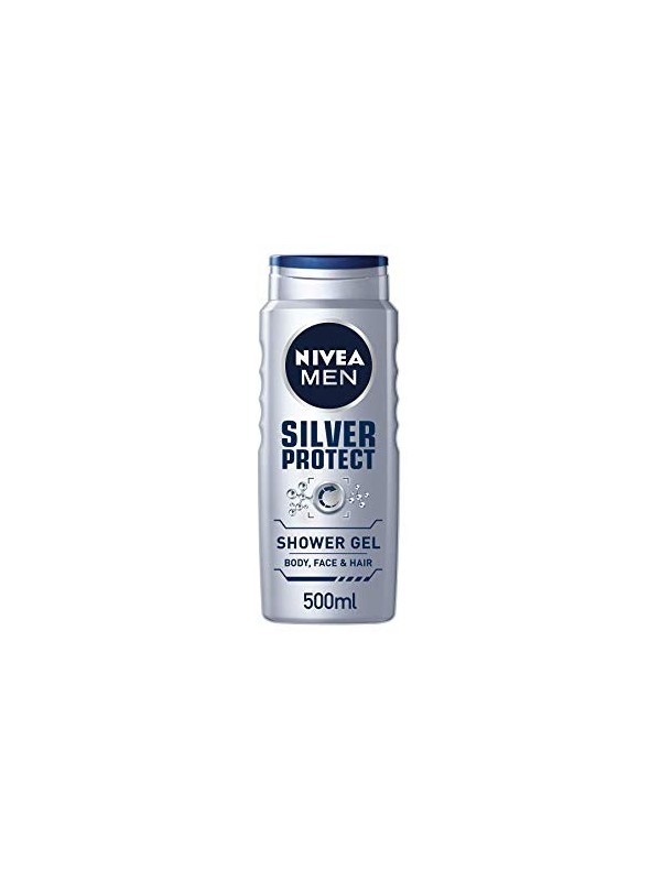 NIVEA MEN DOUCHEGEL SILVER BESCHERM 500 ml