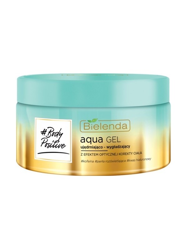 Bielenda BODY POSITIVE Aqua Gel зміцнюючий і розгладжуючий з ефектом оптичної корекції фігури 250 мл