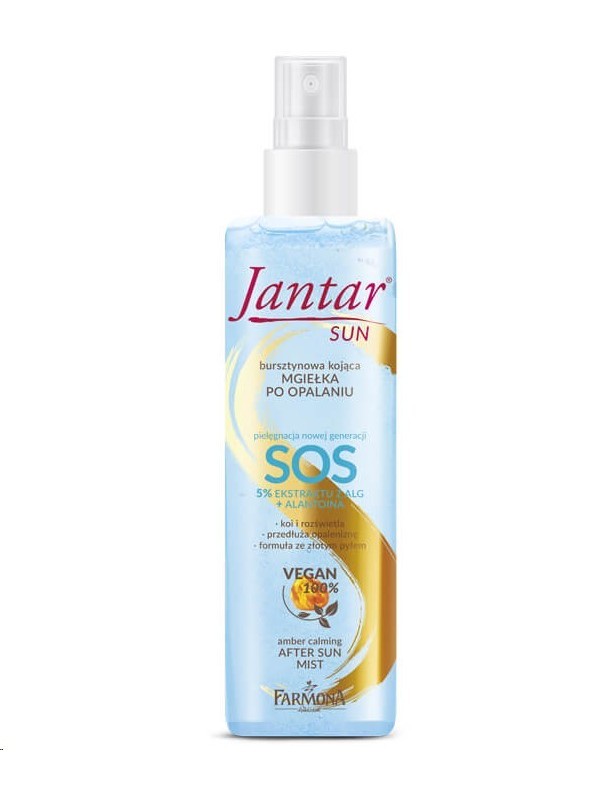 Farmona Jantar Sun Amber verzachtende en verhelderende aftersun mist SOS 200 ml