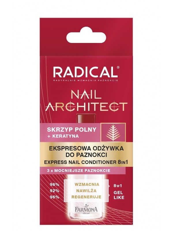 Farmona Radical Nail Architect Ekspresowa odżywka do paznokci 8w1 12 ml