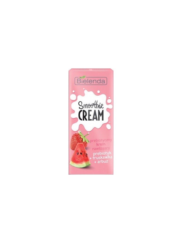 Bielenda SMOOTHIE CREAM Moisturizing cream Prebiotic + Strawberry + Watermelon 50 ml