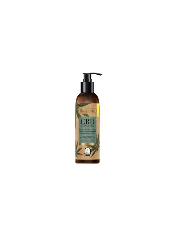 Bielenda CBD Cannabidiol Face wash emulsie met CBD uit hennep - vette gemengde huid 140 ml