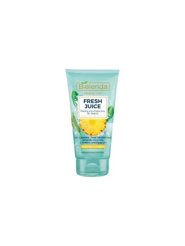 Bielenda FRESH JUICE освітлюючий грубозернистий Peeling для обличчя Ананас 150 г