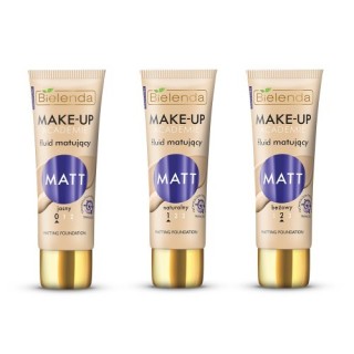 Bielenda MAKE-UP ACADEMIE Mattifying Fluid MATT - beige tint 30 g