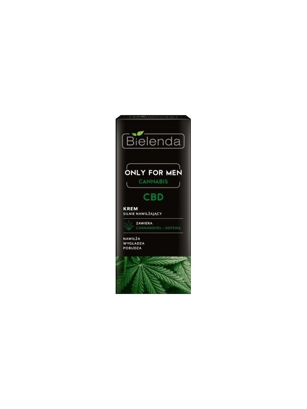 Bielenda ONLY FOR MEN CANNABIS Krem silnie nawilżający 50 ml