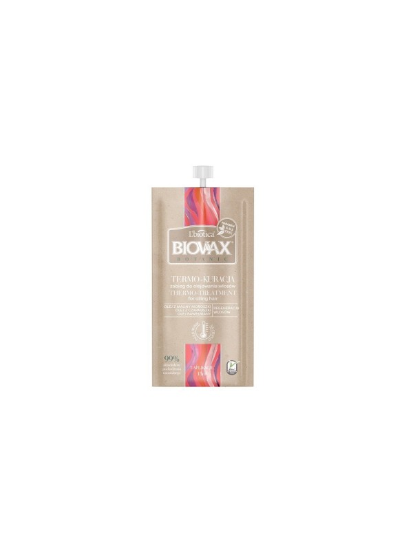 L'biotica BIOVAX BOTANIC RASPBERRY, NIGELLA, COTTON HAIR OIL TREATMENT 15 ML