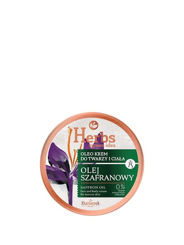 Farmona Herbs Oleo Face and Body Cream Saffron Oil for mature skin 100 ml