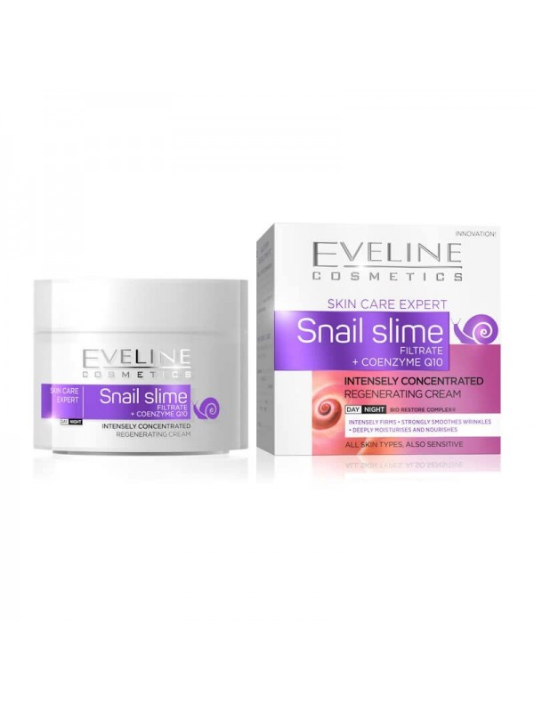 Eveline Slakkenslijm + Co-enzym Q10 Geconcentreerde gezichtscrème 50 ml