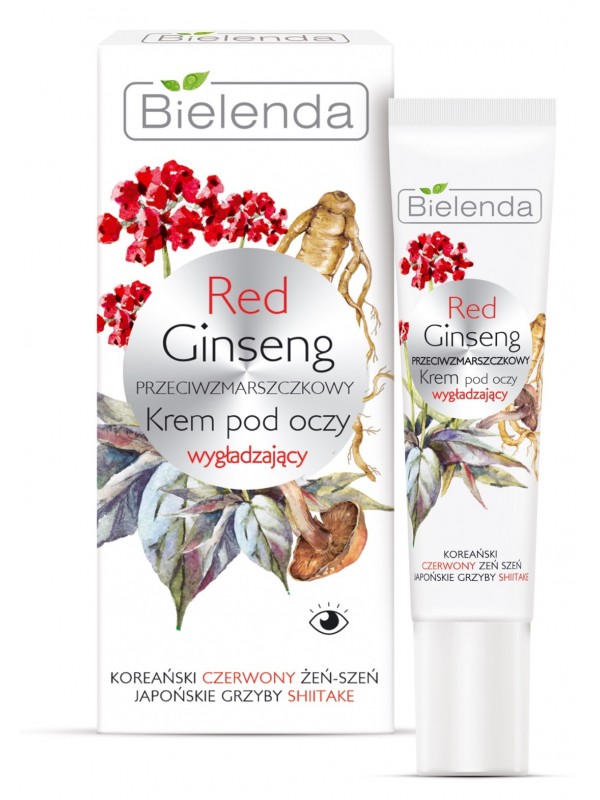 Крем для повік Bielenda Red Ginseng Smoothing 15 мл