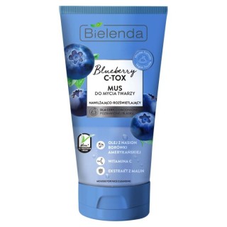 Bielenda Blueberry C-Tox Face wash mousse 135 g