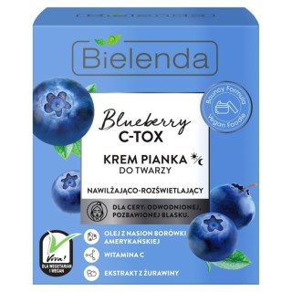 Крем-піна для обличчя Bielenda Blueberry C-Tox 40 мл