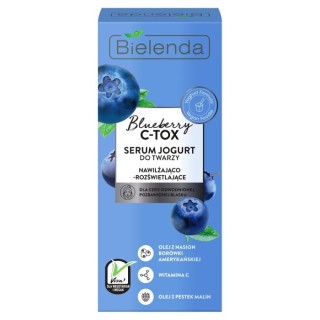 Bielenda Blueberry C-Tox Serum - йогурт для обличчя 30 мл