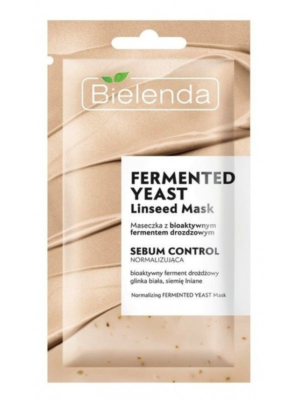 Bielenda FERMENTED YEAST normaliserend talgcontrolemasker 8 g