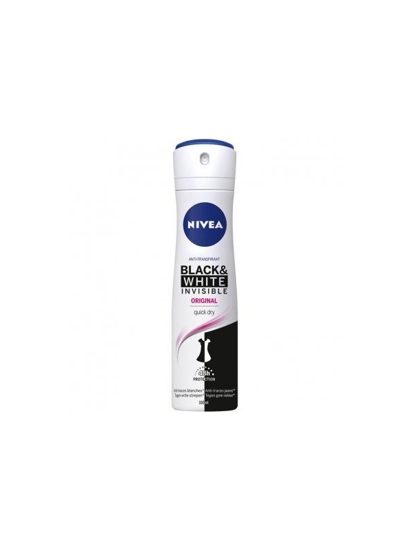 NIVEA MEN ANTI-SPIRANT BLACK - WHITE ORIGINAL 150 ml