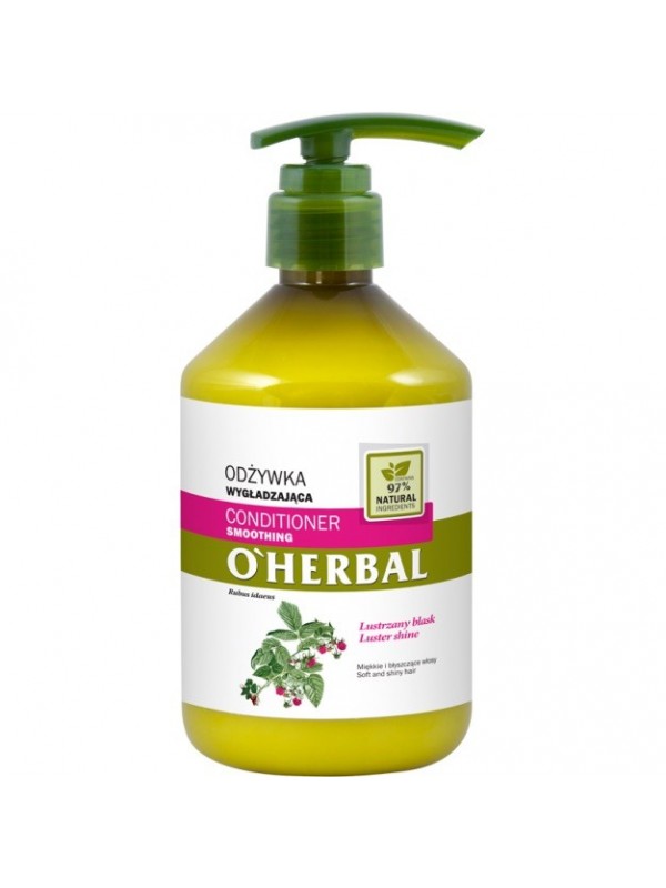 O'Herbal Smoothing hair conditioner with raspberry extract 500 ml