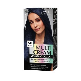 Joanna Multi Cream Color Metallic Hair dye /42,5/ Navy blue black