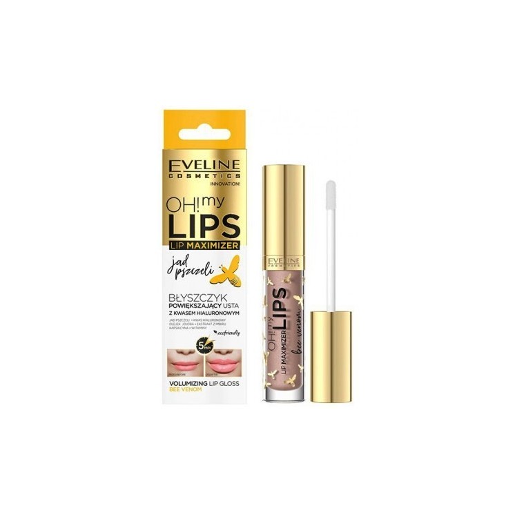 Eveline OH! MY LIPS для збільшення об'єму з гіалуроновою кислотою та бджолиною отрутою 5 мл