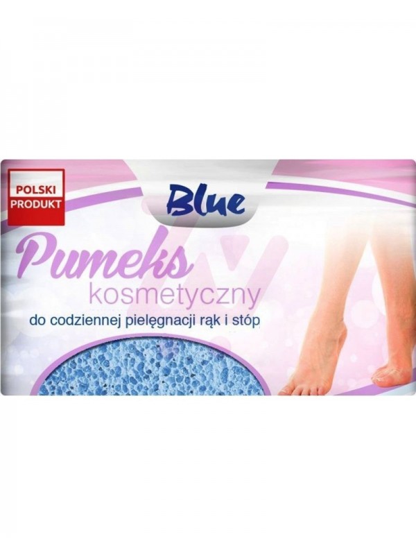 Blue Cosmetic pumice stone 1 piece