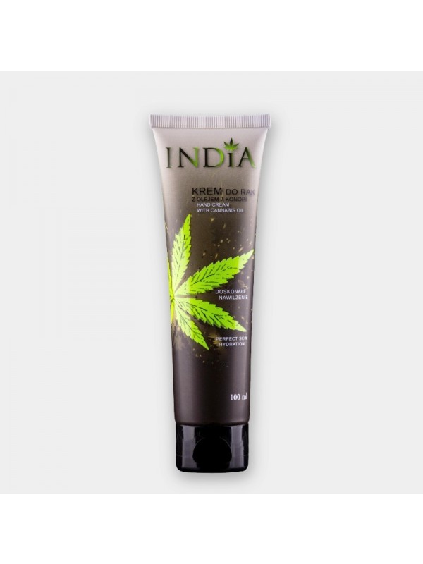 India Beschermende handcrème met hennepolie 100 ml