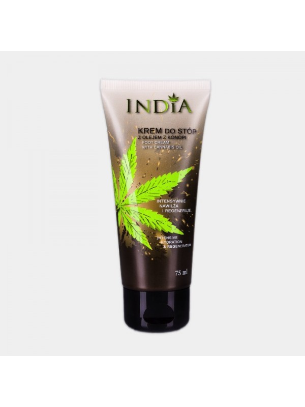 India Protective foot cream with hemp oil 75 ml