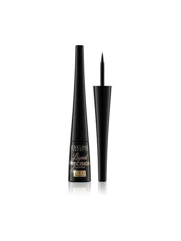 Eveline Liquid Precision Eyeliner Black Matt