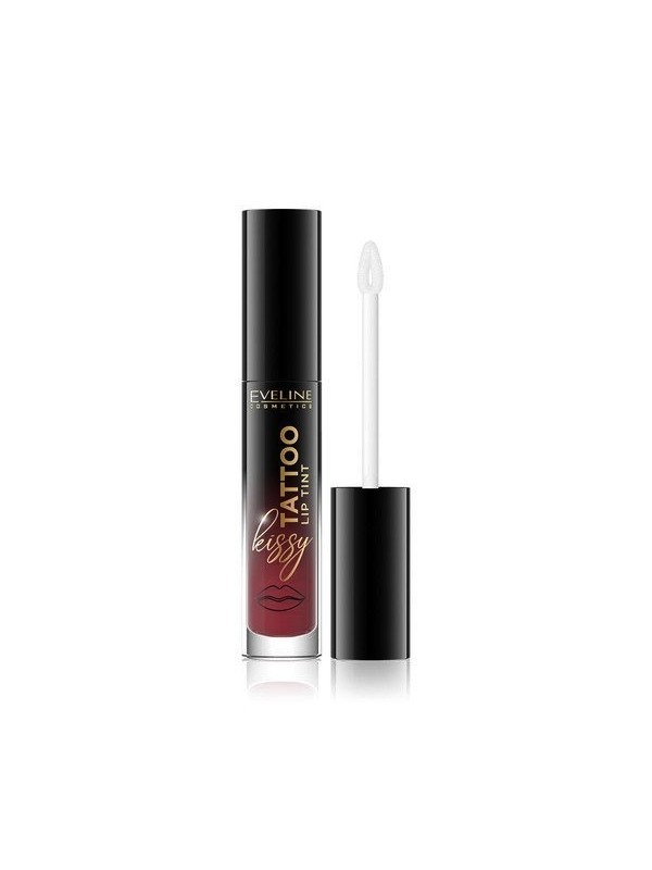 Стійка рідка помада Eveline Kissy Tattoo Lip Tint /02/ Juicy Red