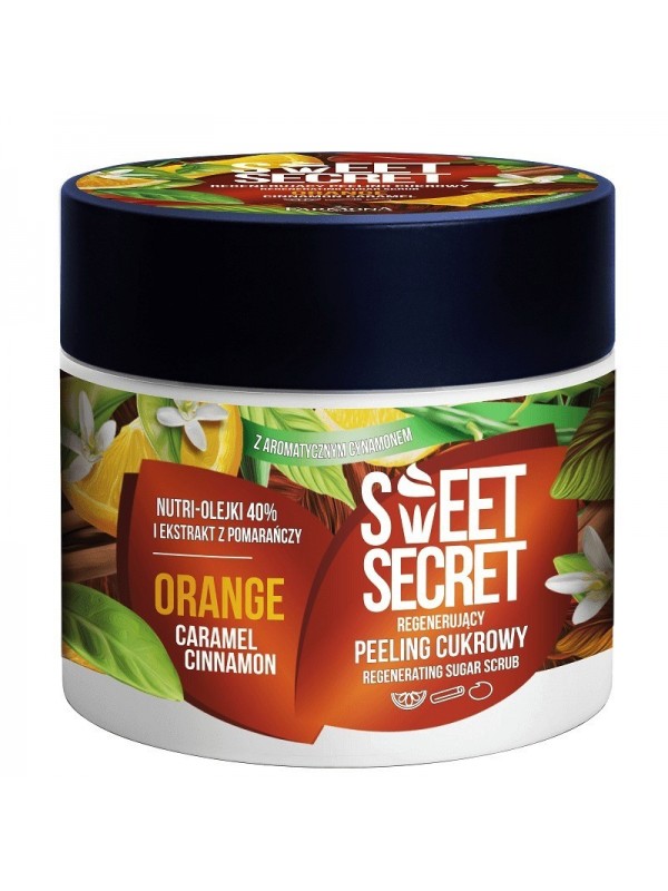 Farmona Sweet Secret Regenerating Sugar Body peeling Orange with Caramel and Cinnamon 200 g