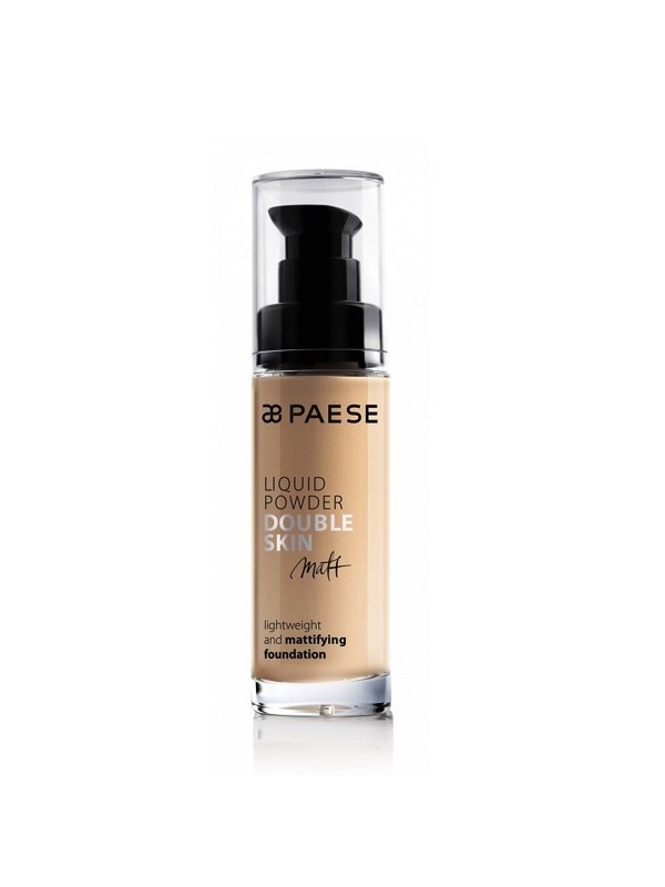 Paese Mattifying Foundation Liquid Powder Double Skin Matt 40M темно-бежевий 30 мл