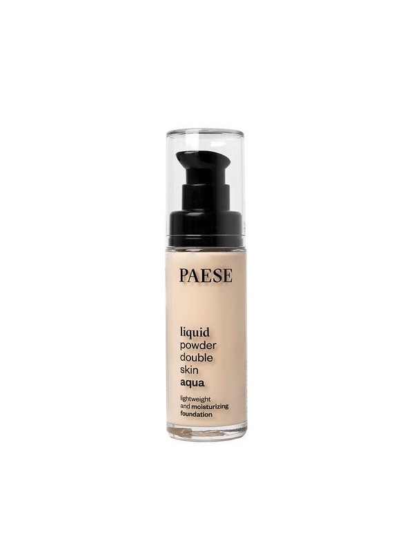 Paese Waterproof Foundation Liquid Powder Double Skin Aqua 10A lichtbeige 30 ml