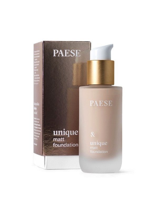 Paese Unique Matt Foundation 601N Porcelain 30 мл