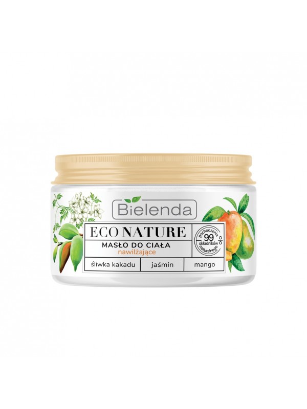 Bielenda ECO NATURE Moisturizing and soothing body butter Kakadu plum + Jasmine + Mango 250 ml