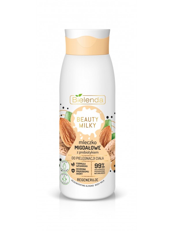 Молочко для тіла Bielenda Beauty Milky Almond з пребіотиком 400 мл